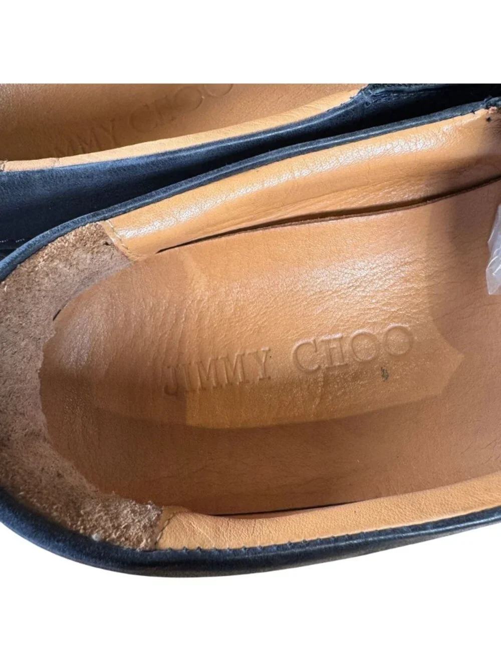 Jimmy Choo Black Micro Studded Demi Slip On Sneakers Size EU 41 US 8.5
